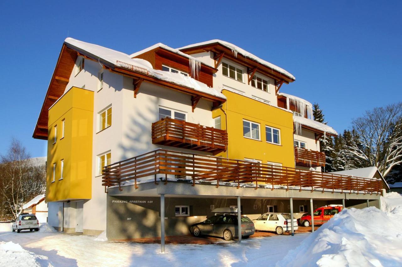 Apartman U Sklarny Lägenhet Harrachov Exteriör bild