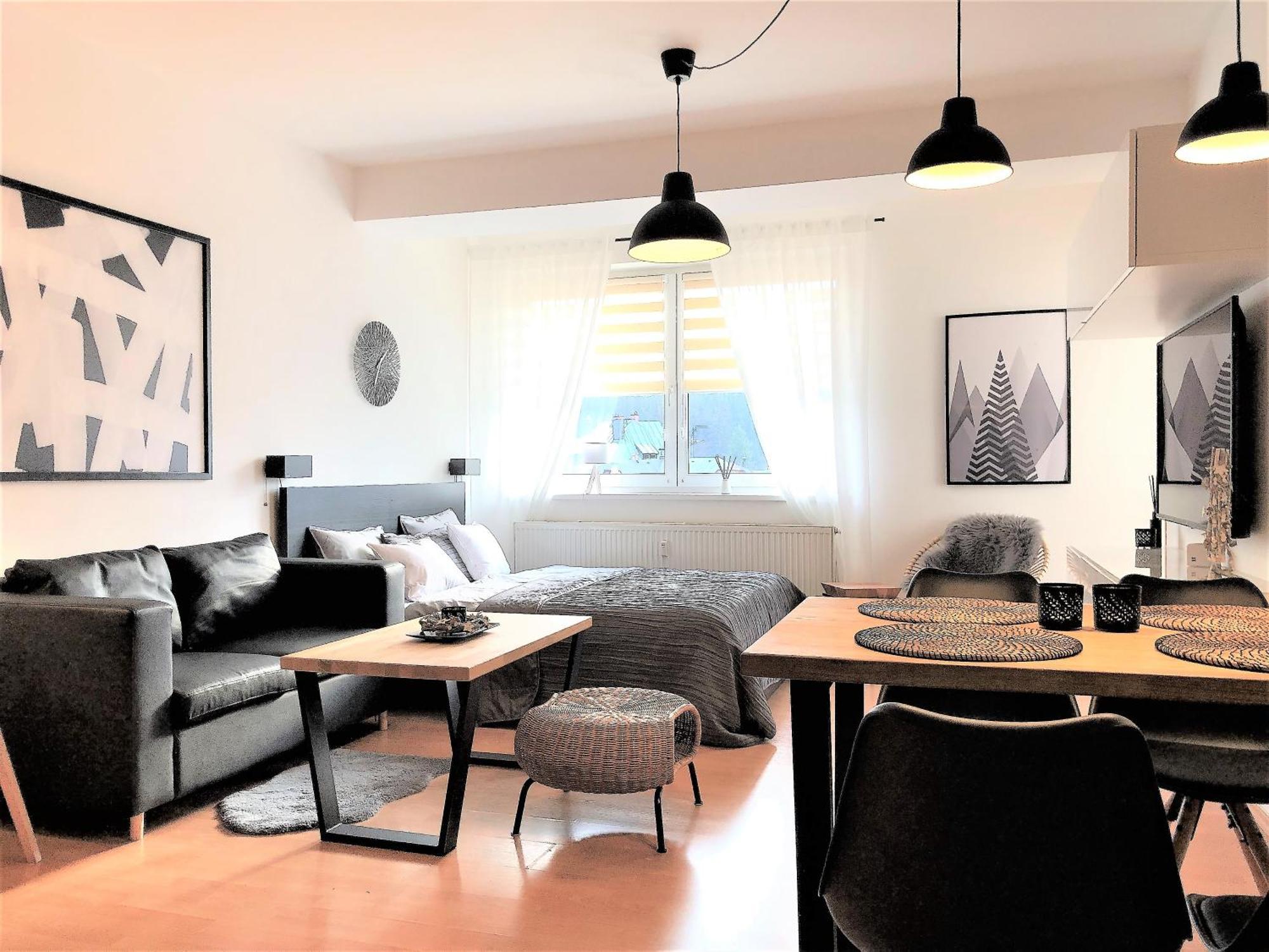 Apartman U Sklarny Lägenhet Harrachov Exteriör bild